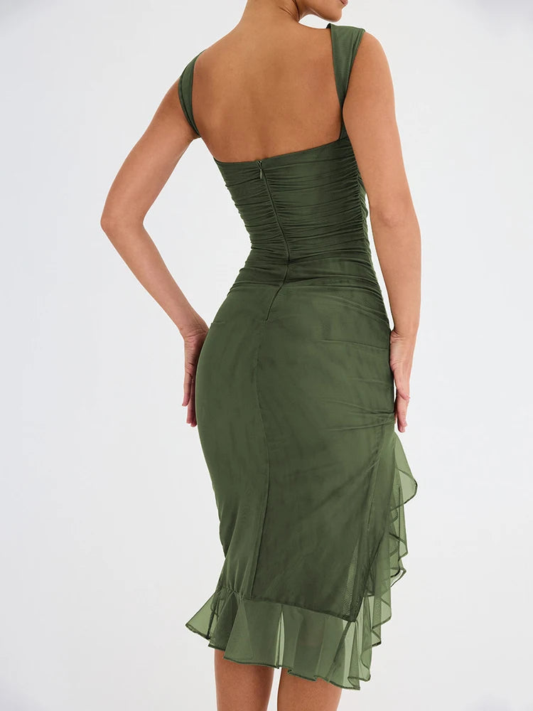 Backless Sleeveless Dress